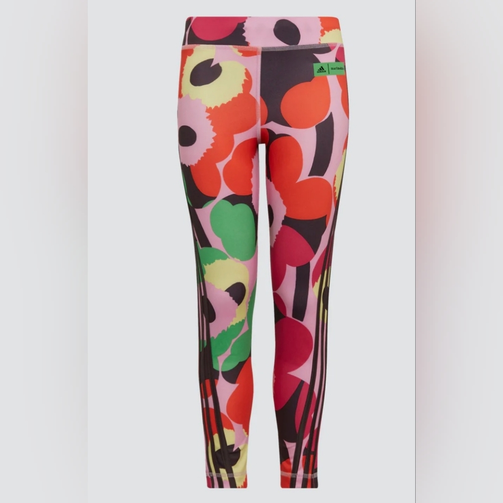 Kids' adidas x Marimekko  Training Floral-Print Tightsad